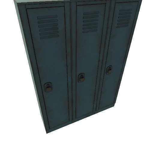 Gym Locker 01 Quad